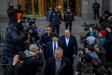 FTX founder Sam Bankman-Fried leaves the US Federal Court in New York on March 30, 2023