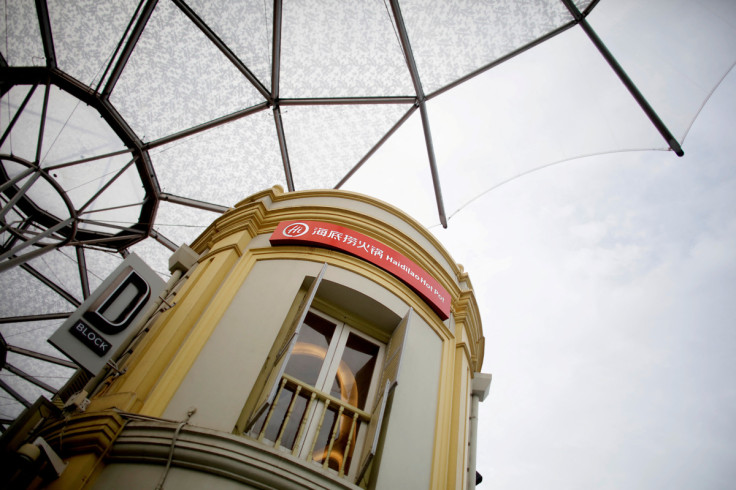 A Haidilao restaurant is seen in Singapore