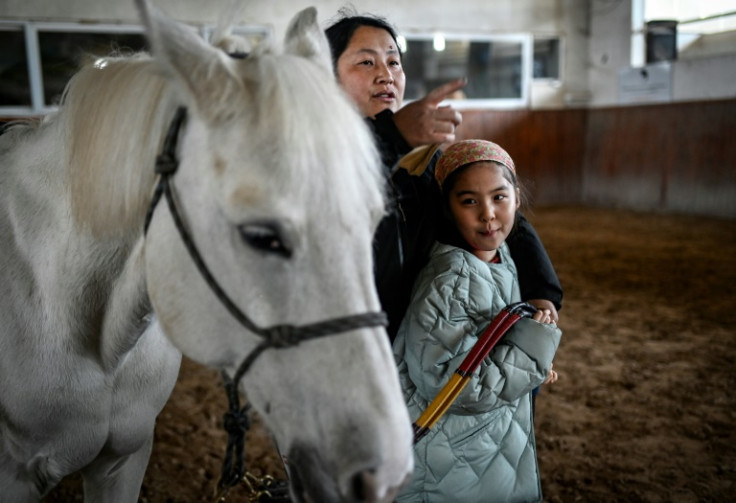 At HOPE's riding centre, horses and humans bond