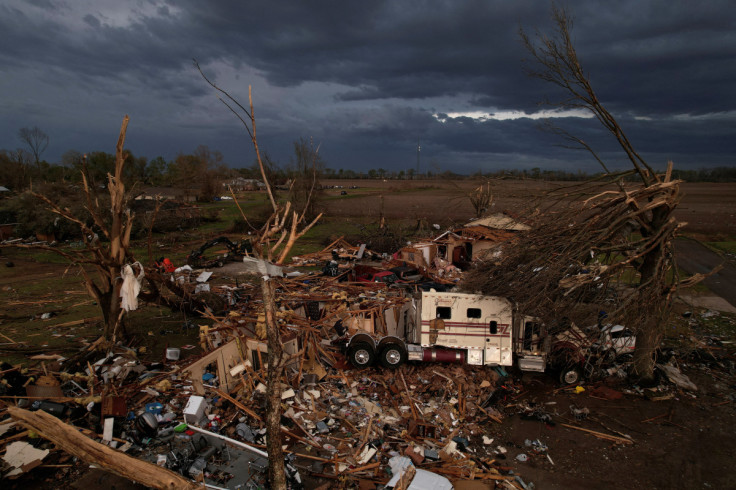 Tornadoes hit communities across central Mississippi