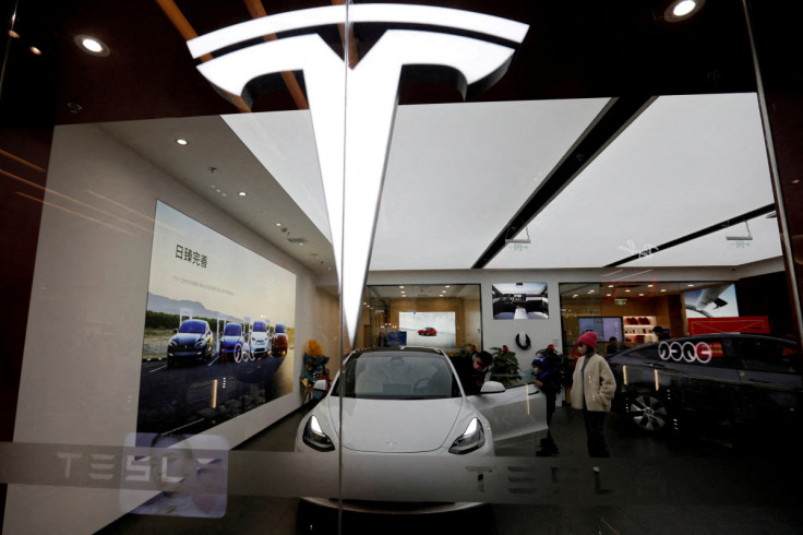 Tesla showroom in Beijing