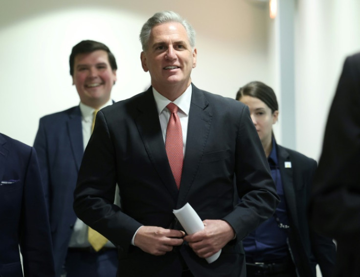 Kevin McCarthy had earlier vowed to follow Democrat Nancy Pelosi, whom he succeeded as US House speaker, by traveling to Taiwan