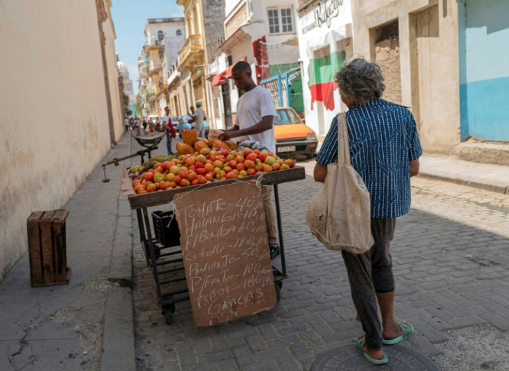 According to official figures, inflation -- which has several countries in Latin America and elsewhere in its grips -- reached 70 percent in import-dependent Cuba in 2021 and 39 percent in 2022