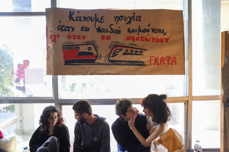 Long after fatal Greek train crash, a campus simmers with rage
