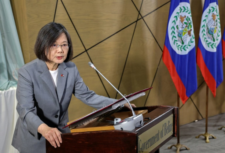Taiwanese President Tsai Ing-wen's stop in California comes after a two-country trip in Latin America to visit her country's few remaining official allies