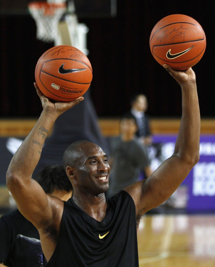 NBA&#039;s Los Angeles Lakers Kobe Bryant