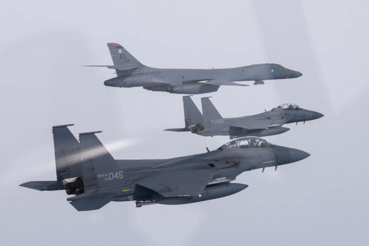 U.S. and South Korea conduct combined air drill with B-1B bomber