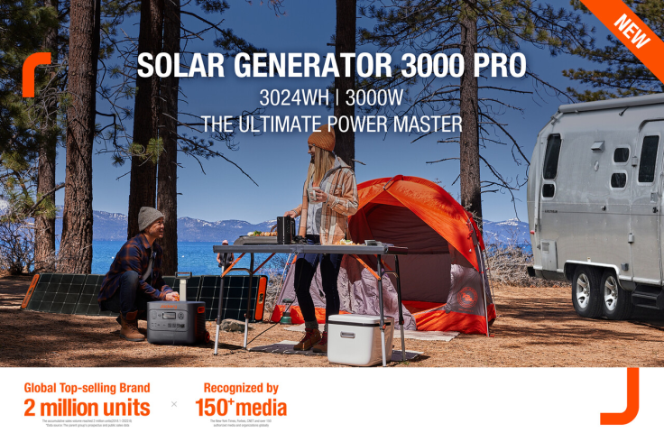 Jackery Solar Generator 3000 Pro