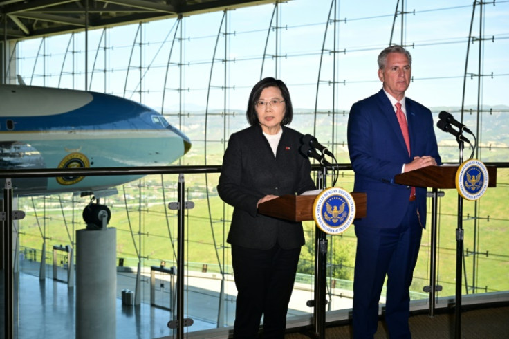 Taiwanese President Tsai Ing-wen's meeting with US House Speaker Kevin McCarthy has angered China