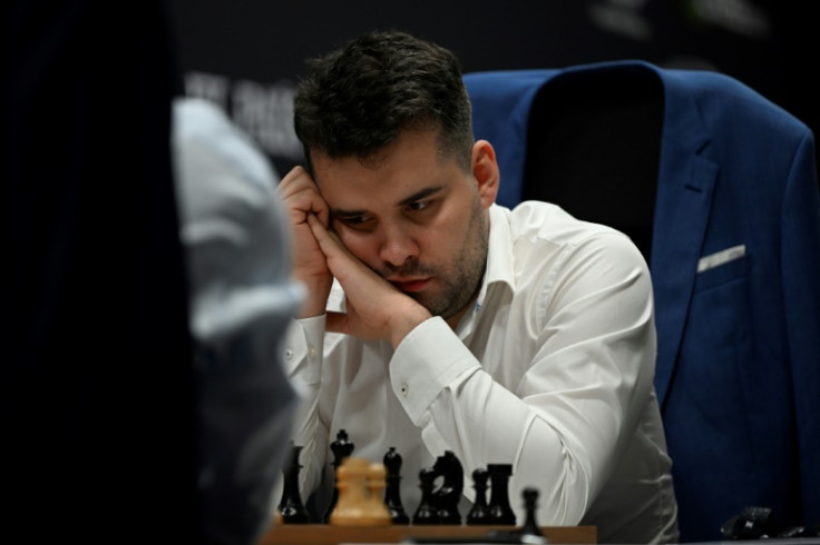 Russia's Ian Nepomniachtchi was beaten by Carlsen in his last defence of the world title, in 2021