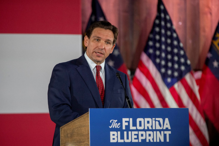 Florida Governor Ron DeSantis visits gun shop in Smyrna