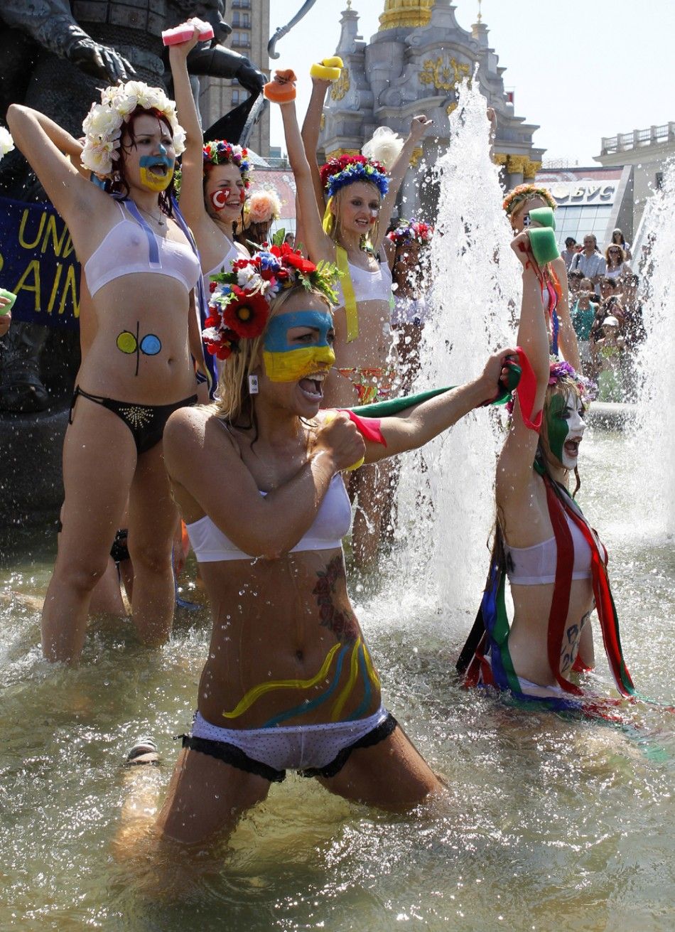 Bikini Protest in Kiev