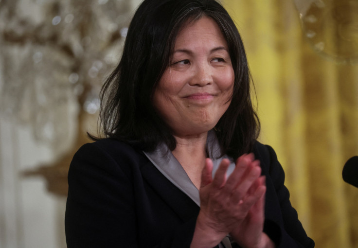 U.S. President Joe Biden nominates Julie Su to serve as the Labor secretary at the White House in Washington