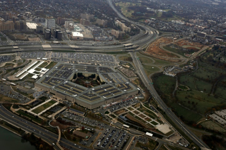 An aerial photo of the Pentagon taken in November 2022