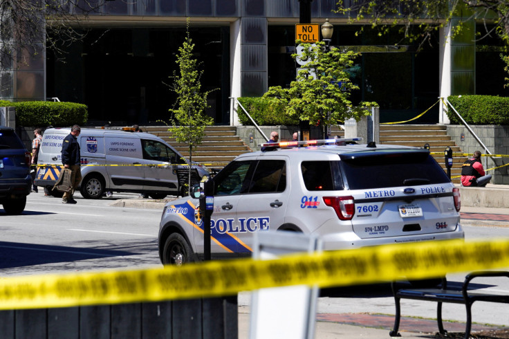 Mass shooting at bank near Slugger Field baseball stadium in downtown Louisville