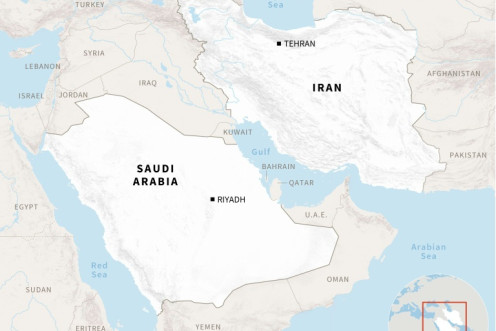 Iran and Saudi Arabia, two regional heavyweights