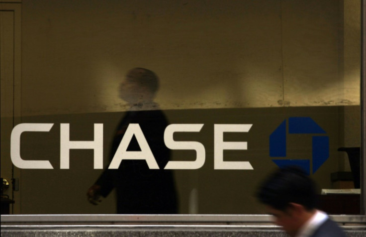 JPMorgan Chase was among the banks to report higher first-quarter profits in spite of the recent turmoil