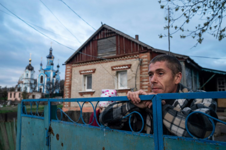 Yevgeny was sheltering in his basement when the Orthodox church next to his home was shelled