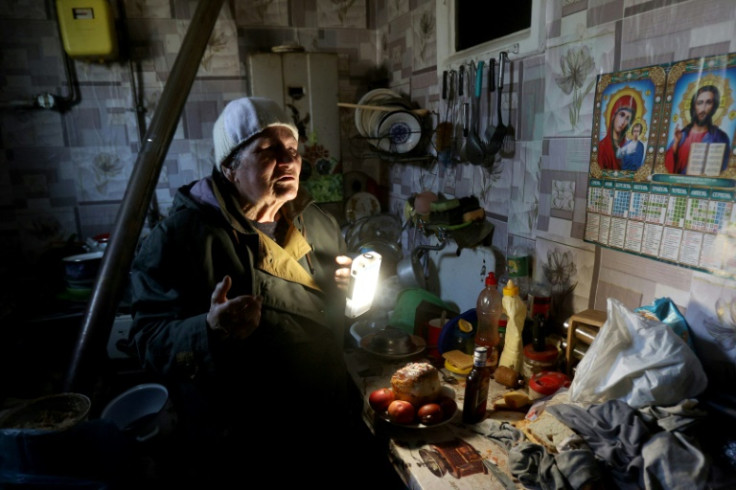 Lyudmila Gaidai celebrated Easter last year with her children around her kitchen table, but Russian forces have shelled her town in east Ukraine so heavily the church closed this year and everyone fled