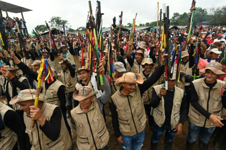 Thousands of people who live in areas under EMC control, including members of a so-called 'peasant guard,' turned out for a popular consultation with the group's leaders to discuss a strategy for peace negotiations