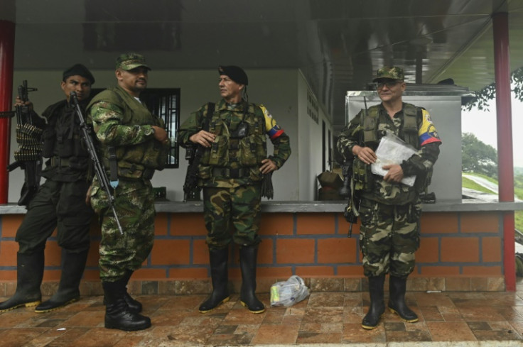 Top leaders of the FARC dissident EMC group gathered on a farm in Colombia's south