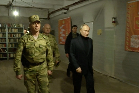 Russian President Vladimir Putin visits Luhansk Region
