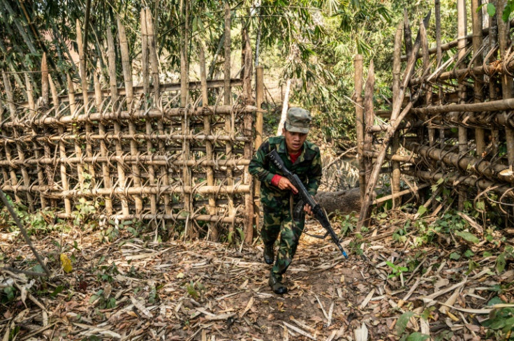 Faced with setbacks on the ground the junta has called in devastating airstrikes to target its opponents, which rights groups say may constitute war crimes