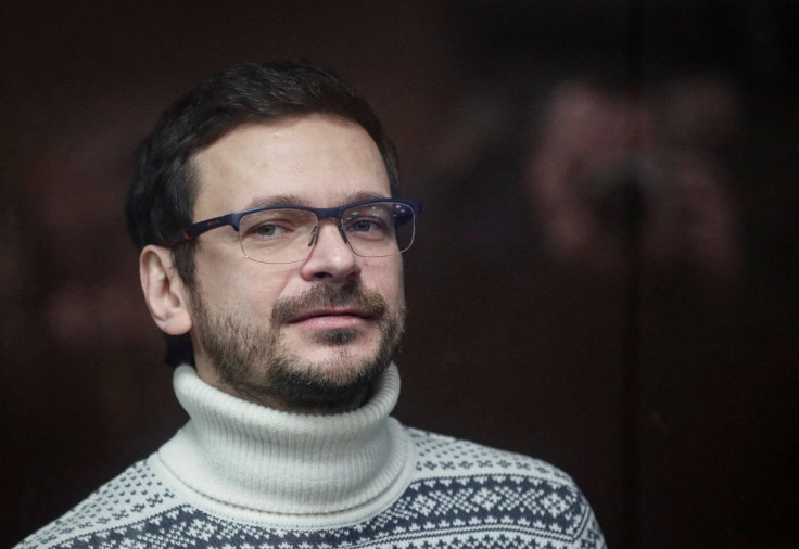 Court verdict hearing for Russian opposition leader Yashin in Moscow