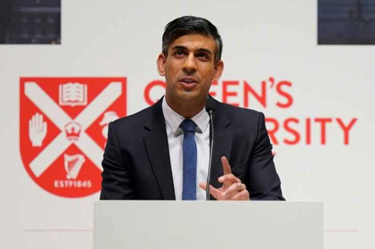 UK Prime Minister Rishi Sunak urged unionists to return to power-sharing government in Northern Ireland