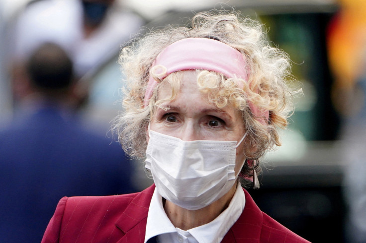 U.S. President Donald Trump rape accuser E. Jean Carroll arrives for her hearing at federal court