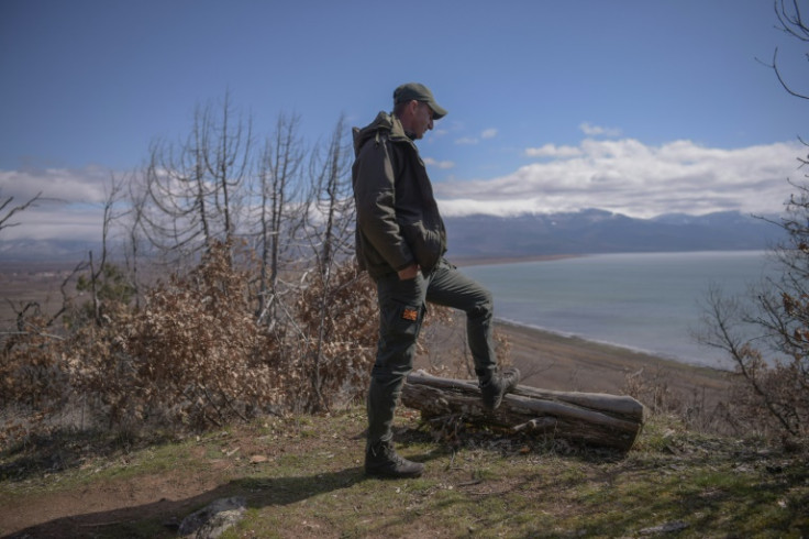 The drop in precipitation has led to the steady erosion of Lake Prespa's shores, which in some places measures up to three kilometres -- according to park rangers who keep a close eye on the lake