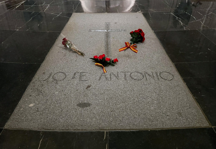 Tomb of Jose Antonio Primo de River, in San Lorenzo del Escorial