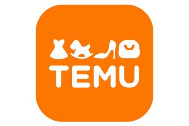 Screenshot of Temu’s official website