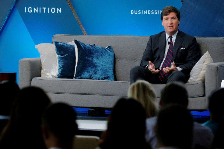 Fox personality Tucker Carlson speaks at the 2017 Business Insider Ignition: Future of Media conference in New York