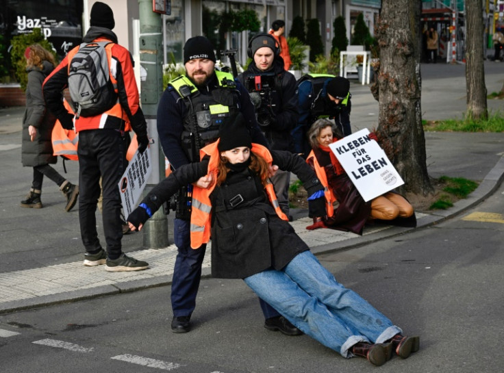 Actress Irma Trommer is among activists facing justice for participating in street blockades
