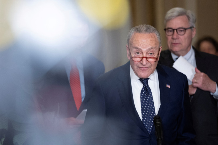 Senators participate in the weekly Senate Policy Luncheons on Capitol Hill in Washington