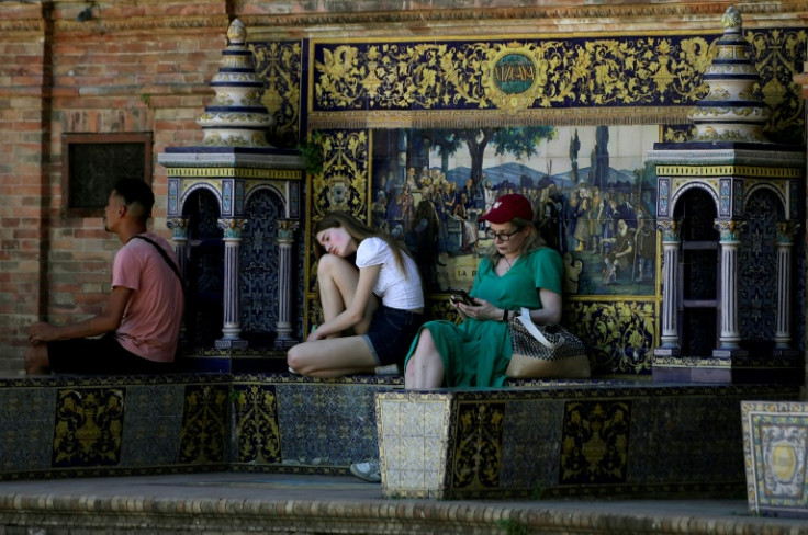 On Thursday, the mercury was expected to rise above 34 degrees Celsius (93 degrees Fahrenheit) in most of the southern Andalusia region