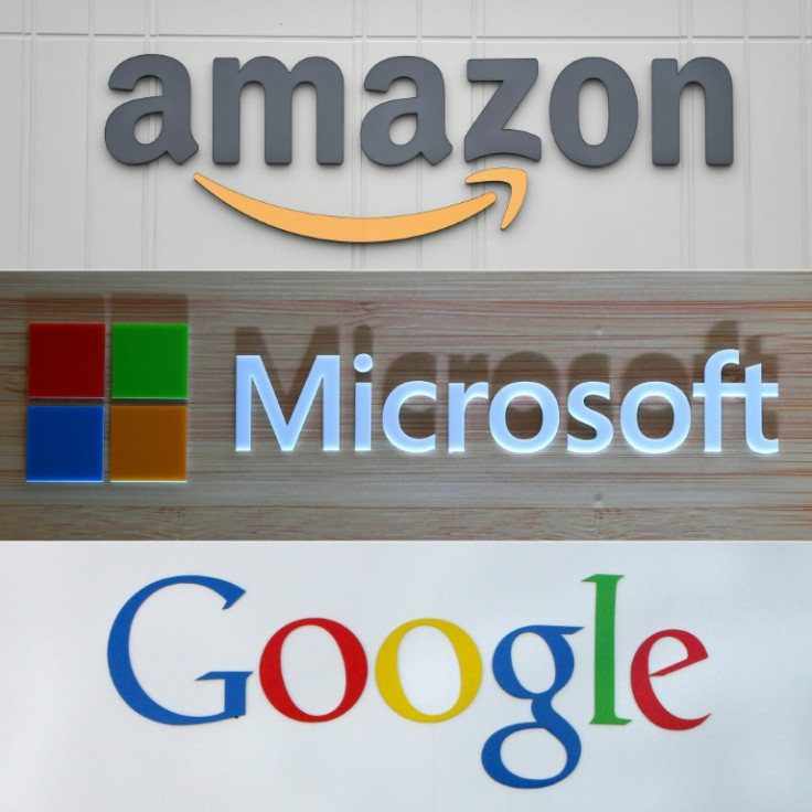 Money made from cloud computing was a bright spot for Amazon, Google, and Microsoft during the first three months of this year as each of the tech titans reported earnings better than expected in the quarter
