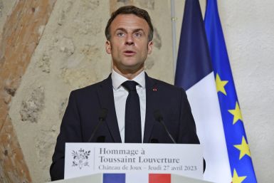French President Macron commemorates 175th anniversary of the abolition of slavery in France