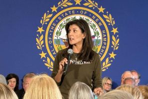 Republican presidential hopeful Nikki Haley says being underestimated her whole life has made her "scrappy"