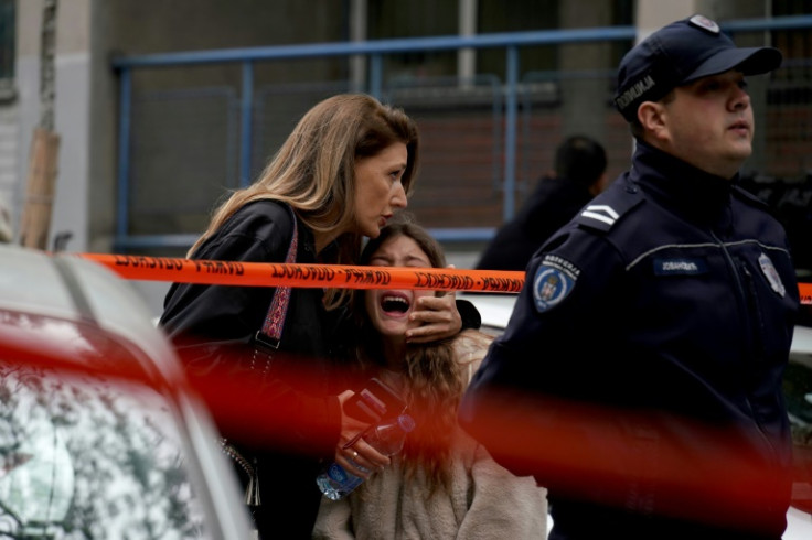 Serbian police arrested a student following a shooting at an elementary school in the capital Belgrade