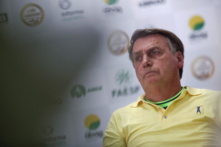 Brazil's former President Bolsonaro attends the Agrishow fair, in Ribeirao Preto
