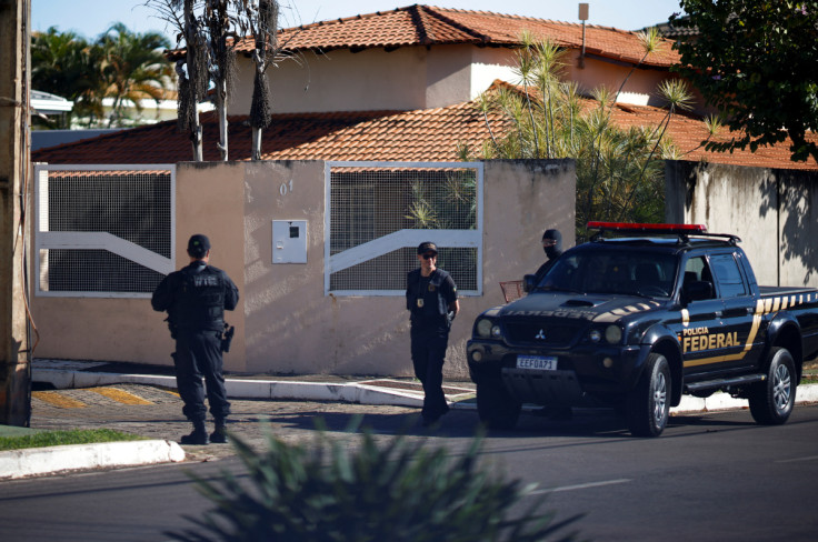 Search operation at former Brazilian President Jair Bolsonaro's home, in Brasilia