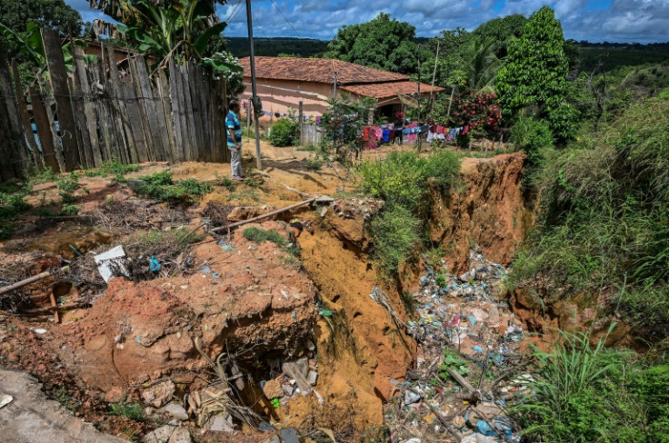 The craters have swallowed houses, streets and even killed people