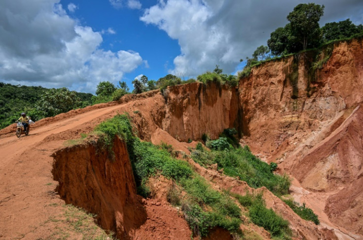 Locals call the giant craters 'vocorocas,' which means 'torn earth' in the Indigenous Tupi–Guarani language