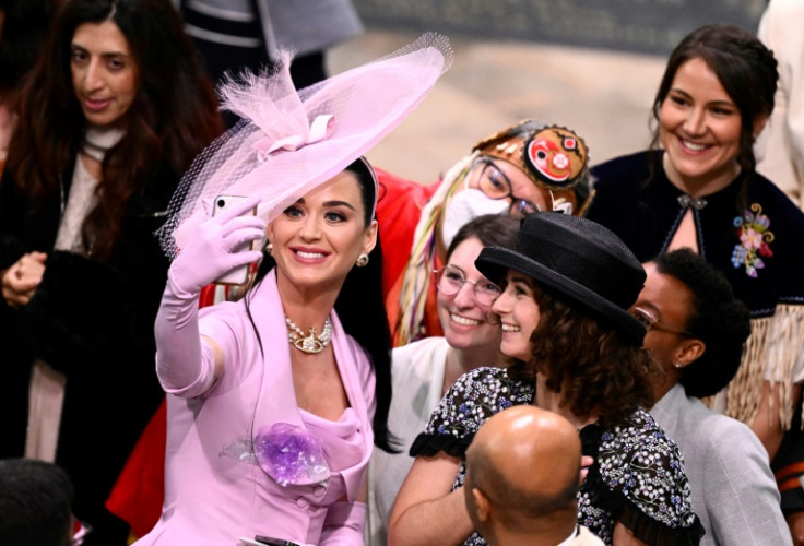 US singer Katy Perry is another of the star guests