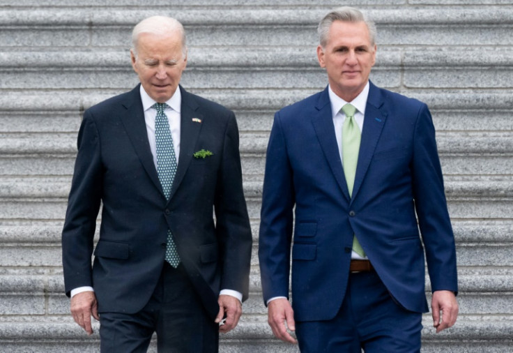 US President Joe Biden, and Republican House Speaker Kevin McCarthy are set for talks on Tuesday over lifting the debt ceiling