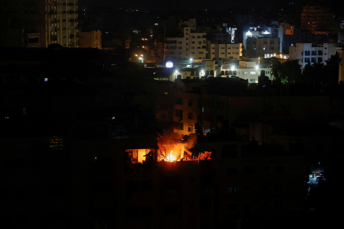 Israeli Strikes In Gaza Kill 12, Including Three Leaders Of Armed Group ...