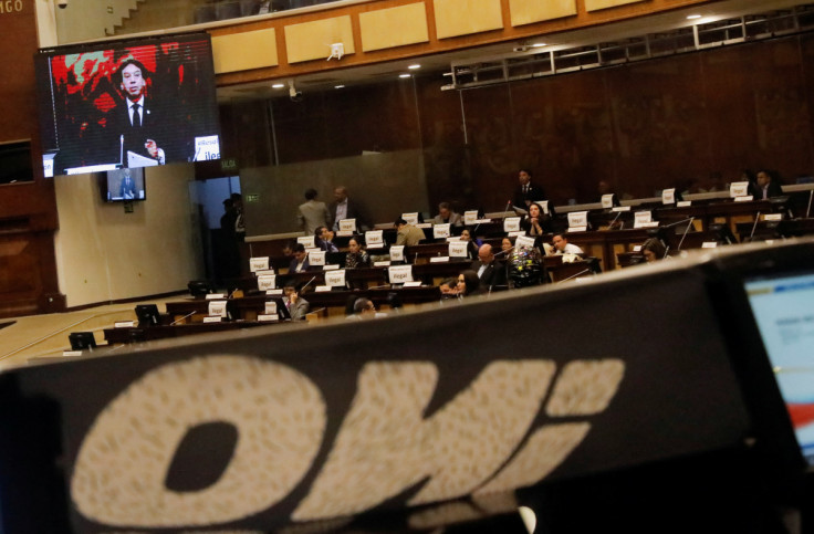 Session to vote on whether to proceed with an impeachment process against Ecuador's President Lasso, in Quito