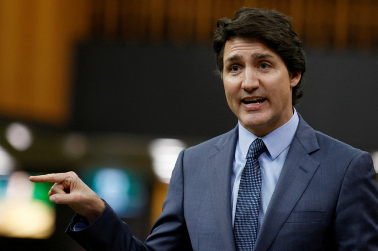 Canada's Prime Minister Justin Trudeau speaks during Question Period in the House of Commons on Parliament Hill in Ottawa